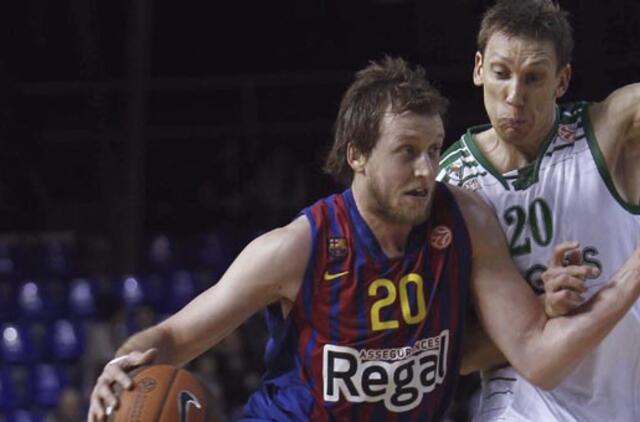 "Žalgiris" Barselonoje pralaimėjo 80:94