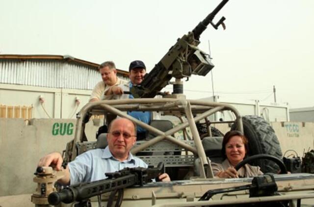 "Žaliųjų berečių" kapitonas A. Eiva: Afganistane laužome blogio ašį