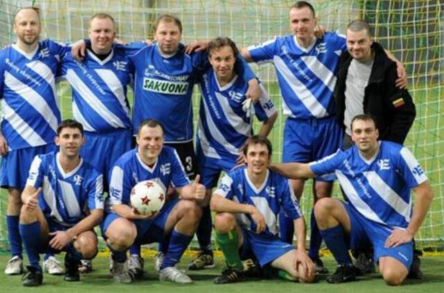 Žurnalistai išmėgino jėgas futbolo čempionate