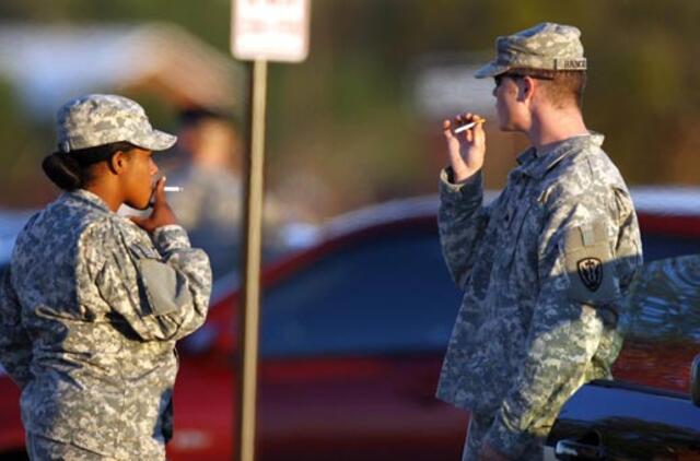 JAV ginkluotosiose pajėgose išaugo savižudybių skaičius