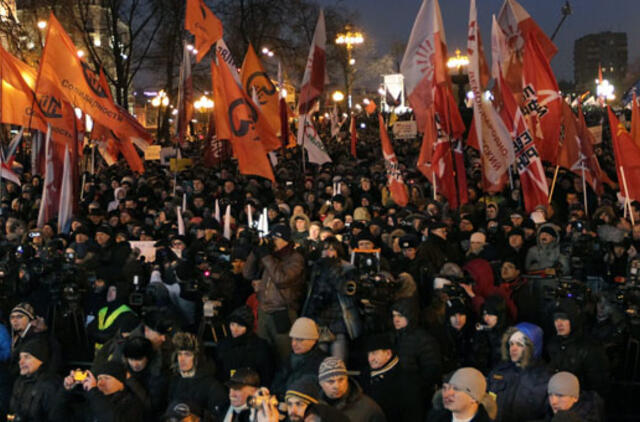 Per opozicijos mitingą Rusijos policija sulaikė 550 žmonių