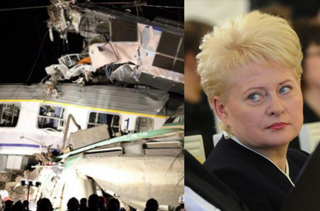 Prezidentė pareiškė užuojautą Lenkijai