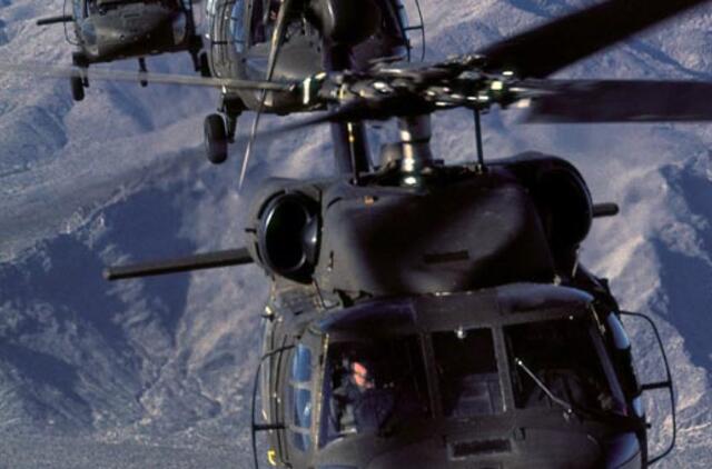 Prie Kabulo sudužus Turkijos sraigtasparniui, žuvo 10 žmonių