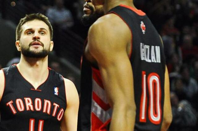 "Raptors" su Linu Kleiza šventė pergalę po pratęsimo