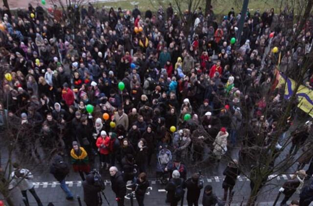 Renginys "Švęskime laisvę" praėjo be incidentų