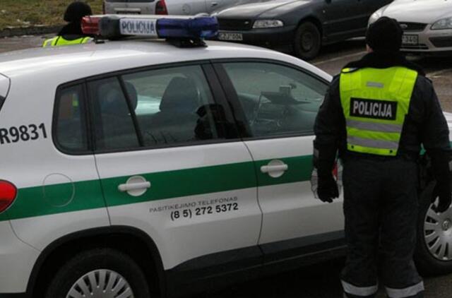 Savaitgalį šalyje bus tikrinamas vairuotojų blaivumas