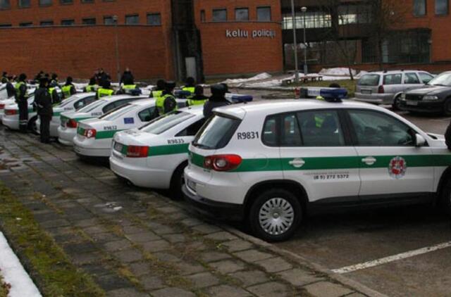 Savaitgalio reidai: patikrinta beveik 600 vairuotojų, nustatyta daugiau nei pusšimtis pažeidimų