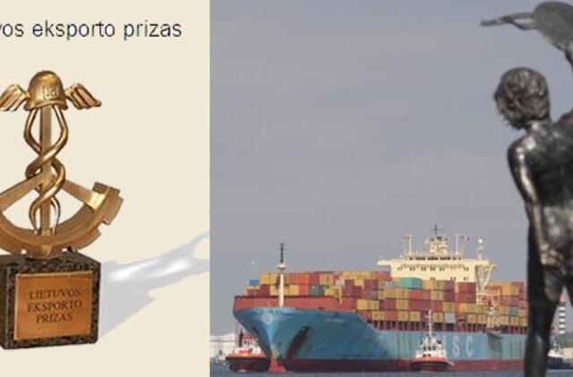 Uosto direkcija apdovanota Lietuvos eksporto prizu
