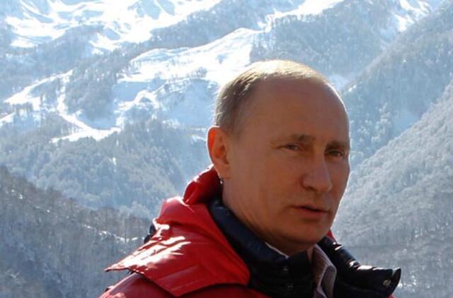 Vladimiras Putinas oficialiai paskelbtas Rusijos prezidento rinkimų nugalėtoju