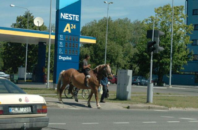 Ar važiuosime benzino į Latviją?