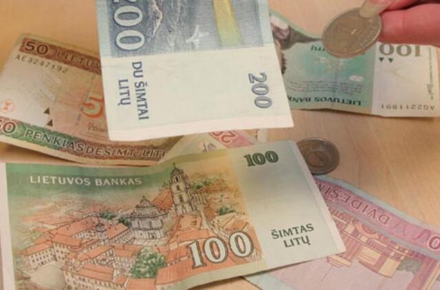 Atlyginimai Estijoje ir Latvijoje auga, Lietuvoje - mažėja