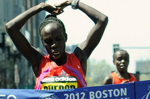 Bostono maratone triumfavo Kenijos atstovai