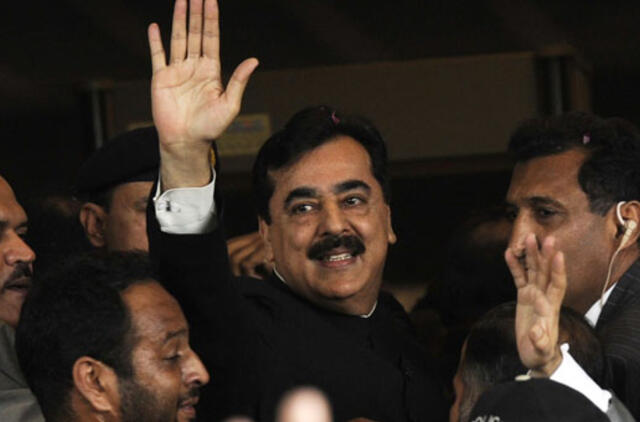 Dėl teismo negerbimo kaltu pripažintas Pakistano premjeras išsisuko be bausmės