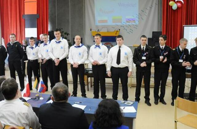 Klaipėdoje varžosi trijų šalių jūreiviai