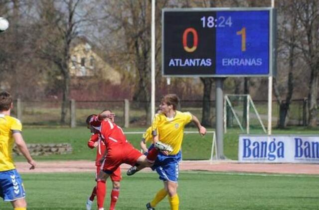 Klaipėdos "Atlantas" nepasipriešino čempionams