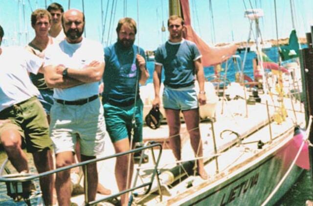 "Lietuvos" žygiui aplink pasaulį - 20 metų
