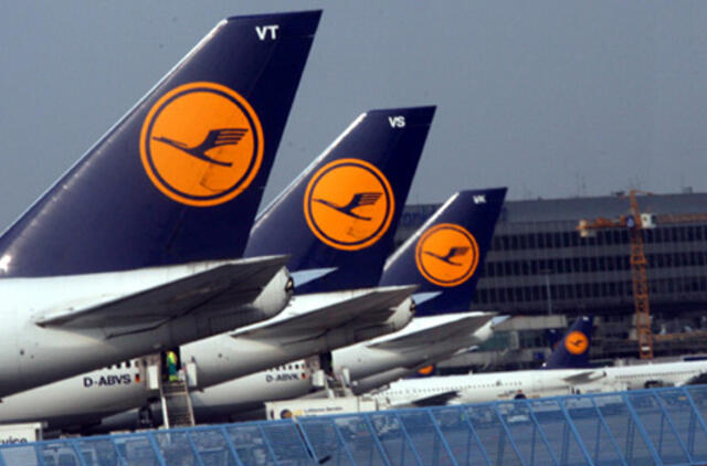 "Lufthansa" steigs pigią skrydžių bendrovę