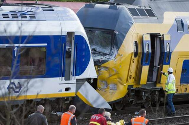 Per traukinio avariją sužeisti 125 žmonės