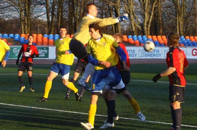 Pirmasis sezono įvartis "Atlantui" atnešė pergalę