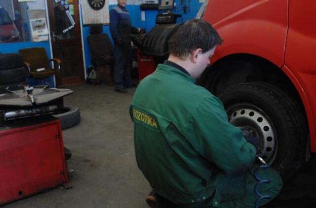 Policija primena: laikas keistis padangas