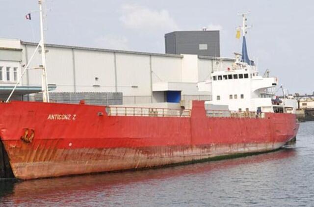 Prancūzijoje streikuoja laivo įgula