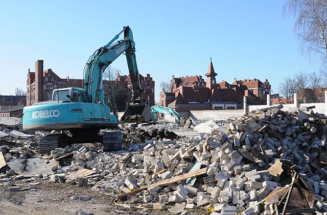 Ruošiamasi verslo inkubatoriaus statyboms