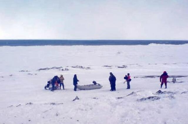 Rusijoje išgelbėta daugiau nei 600 ant ledo lyties įstrigusių žvejų