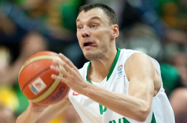 Šarūno Jasikevičiaus indėlis į pergalę - 10 taškų