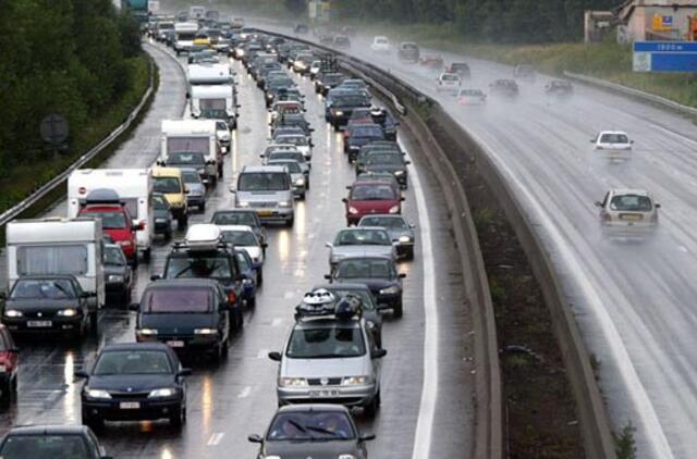 Transporto kamščiai: vairuotojus išgelbės skruzdėlės?