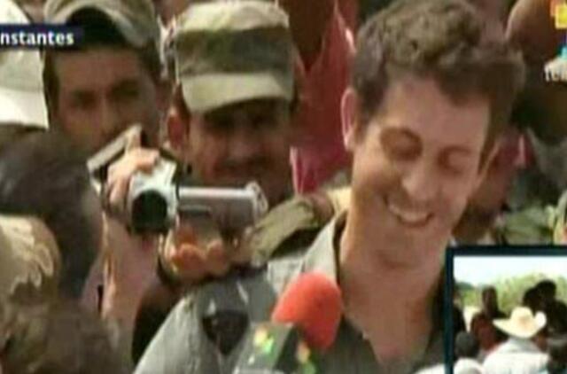 FARC sukilėliai Kolumbijoje paleido pagrobtą prancūzų žurnalistą