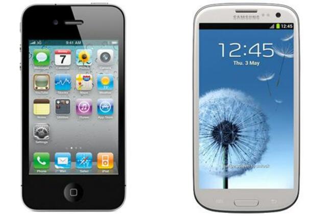 "iPhone 4S" ar naujasis "Galaxy S3"?