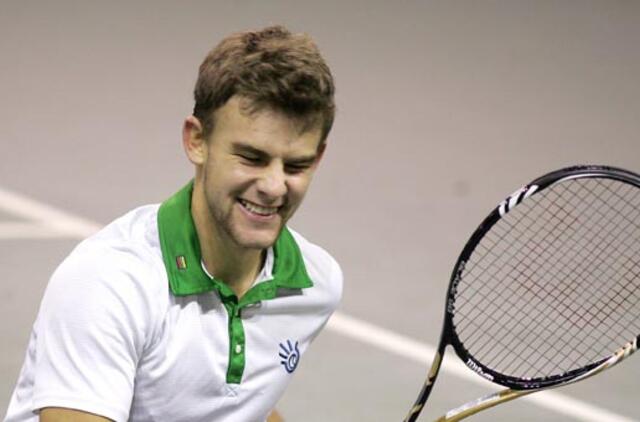 Lietuvos tenisininkai Deviso taurės turnyre iškovojo antrąją pergalę