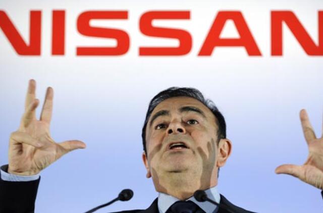 "Nissan" pelnas išaugo daugiau nei dvigubai