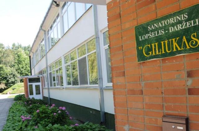 Sanatoriniai darželiai rado užtarėjų ir tarp politikų