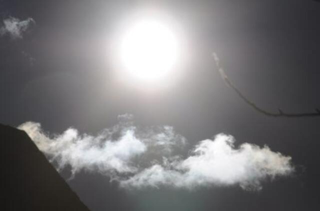 Šį savaitgalį bus galima stebėti dalinį Saulės užtemimą