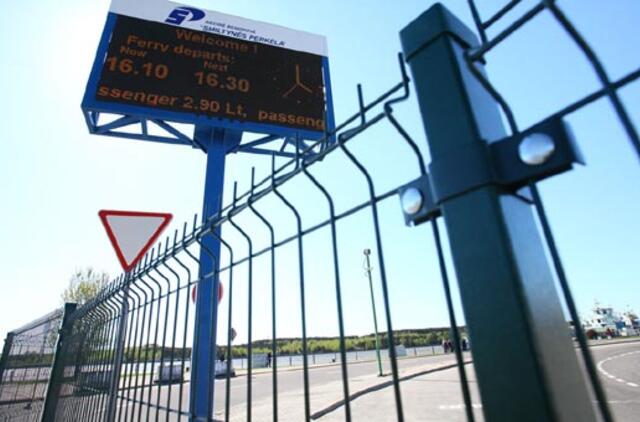 Smiltynės perkėla: tvora problemos neišsprendžia?