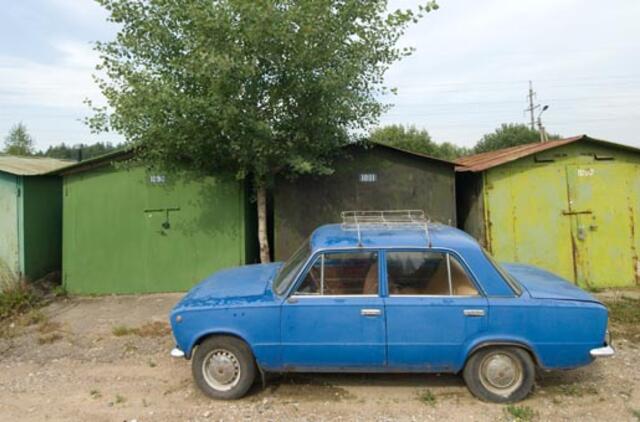 Sovietiniai automobiliai primena lenktynininkų šlovę