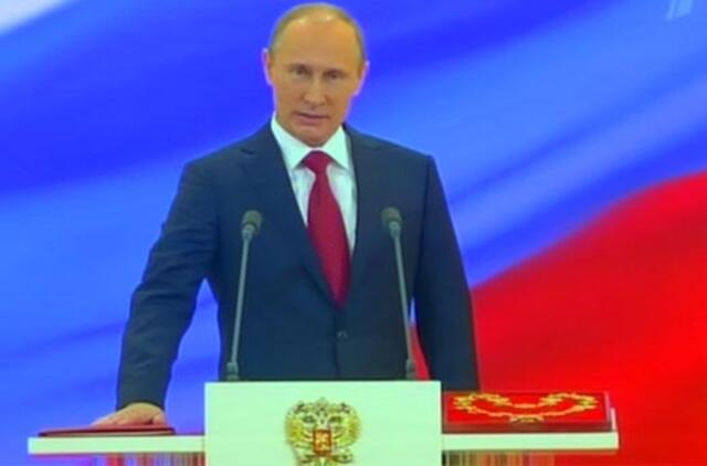V. Putinas prisaikdintas naujuoju Rusijos prezidentu