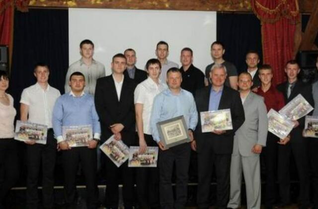 "Žemaitijos dragūnas" sezoną uždarė padėkomis