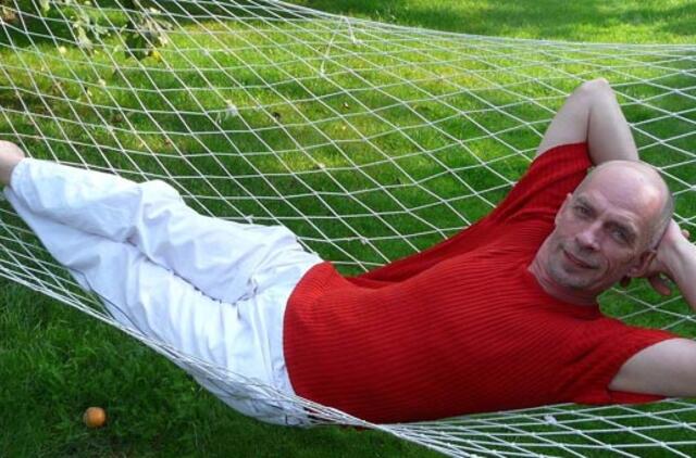 Aktorius Saulius Kizas "Be namų" filmavimo aikštelėje prisiminė savo pašaukimą