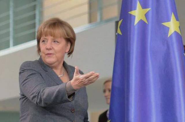 Angela Merkel: Vokietija negali viena išgelbėti Europos