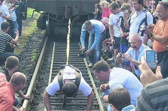 Avarijoje žuvo stipriausias Ukrainos žmogus