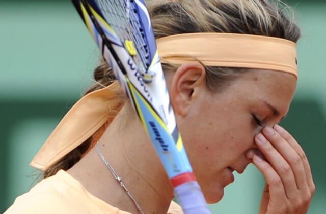 Baltarusė Viktorija Azarenka pralaimėjo "French Open" aštuntfinalyje