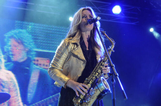 Candy Dulfer Klaipėdai nepagailėjo jėgų