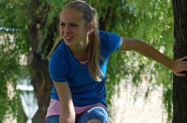 Jaunoji "Be namų" aktorė Evita Malaškevičiūtė nebijo grumtynių scenų