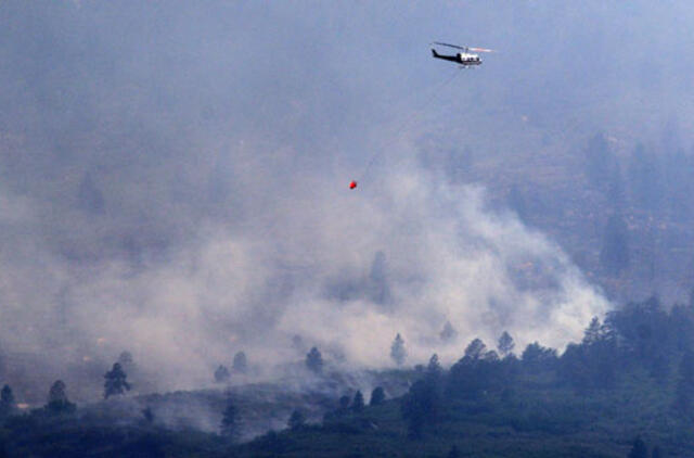 JAV Kolorado valstijoje dėl miškų gaisrų savo namus jau paliko 36 000 gyventojų