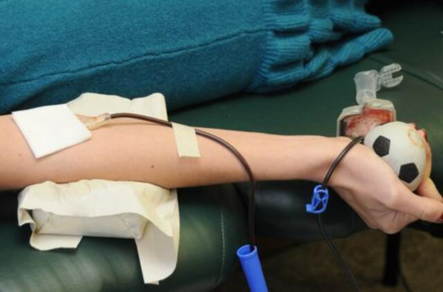 Klaipėdoje kraujo donorais tapo 100 savanorių