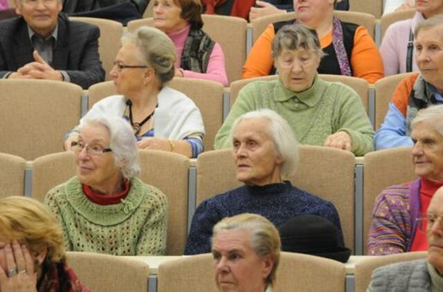 Klaipėdos senjorai rinkosi į paskutinę paskaitą