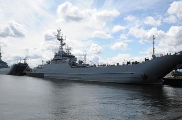 Klaipėdos uoste - Lenkijos karo laivai