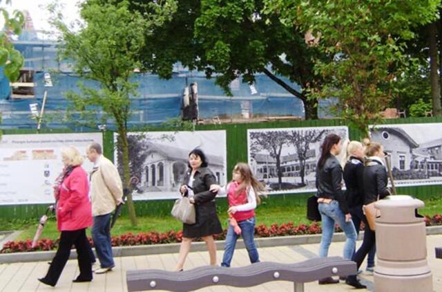 Kurhauzo tvorą papuošė istorinės nuotraukos